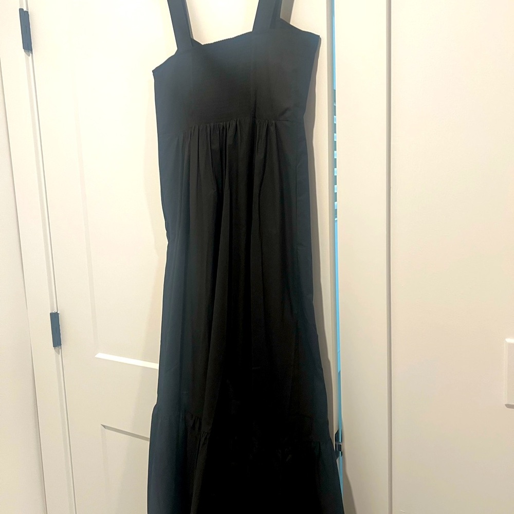 ALC all cotton midi dress size 6 smocked back